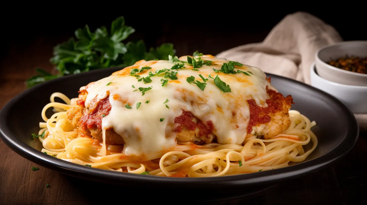 chicken parmesan alfredo